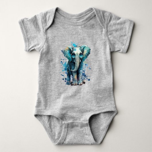 Elephant Elegance Romper (Voorkant)
