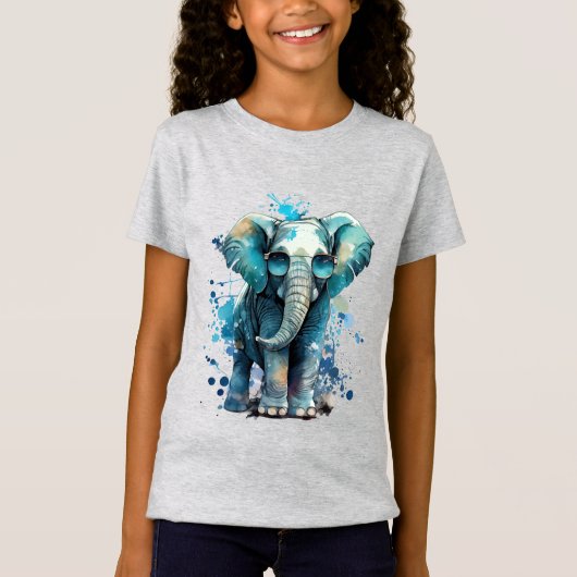 Elephant Elegance T-shirt (Voorkant)