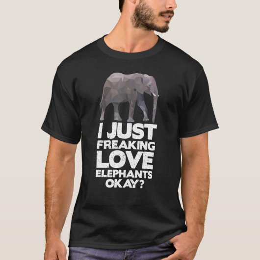 Elephant Elephant Elephant T-shirt (Voorkant)