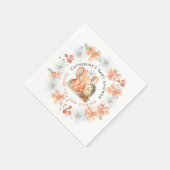 Elephant - Elephant - Ik noem het Baby shower van  Servet (Hoek)