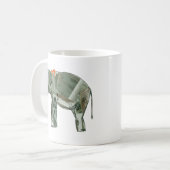 Elephant en aap koffiemok (Voorkant links)