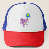Elephant en ballon. trucker pet (Voorkant)