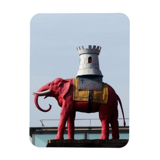 Elephant en Castle Magneet (Verticaal)