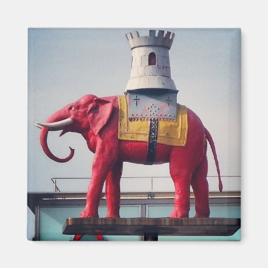 Elephant en Castle Magnet (Voorkant)