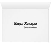 Elephant en Corn voor Kwanzaa (Binnen Horizontaal (Onder))