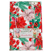 Elephant en Deer past Tekst en Naam aan Medium Cadeauzakje (Voorkant)