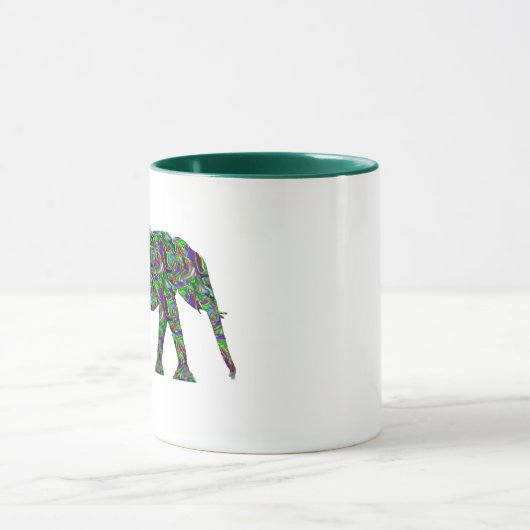 Elephant en Elephant Coffee Mok Design (Midden)