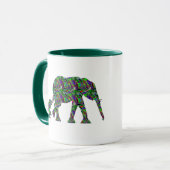 Elephant en Elephant Coffee Mok Design (Voorkant links)