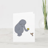 Elephant en muis kaart (Voorkant)