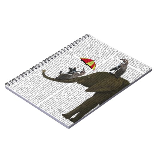Elephant en Penguin Notitieboek (Linkerzijde)