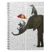 Elephant en Penguin Notitieboek (Voorkant)