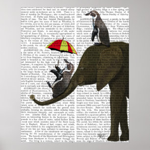 Elephant en Penguin Poster