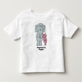 Elephant en Piggie Kinder Shirts