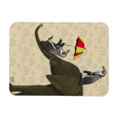 Elephant en pinguïns magneet (Horizontaal)