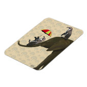 Elephant en pinguïns magneet (Linkerzijde)