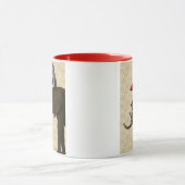 Elephant en pinguïns mok (Midden)