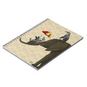 Elephant en pinguïns notitieboek (Linkerzijde)