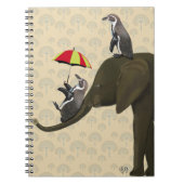Elephant en pinguïns notitieboek (Voorkant)