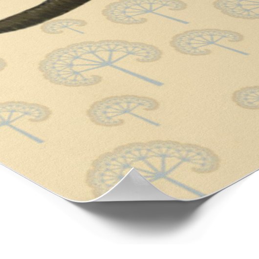 Elephant en pinguïns poster (Hoek)