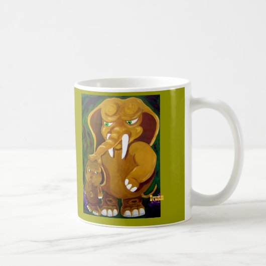 Elephant en Son Koffiemok (Rechts)