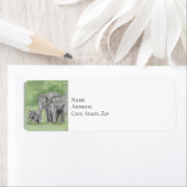 Elephant Etiket (Insitu)