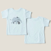 ELEPHANT EXERCISING (Ontwerp Voorkant & Achterkant)