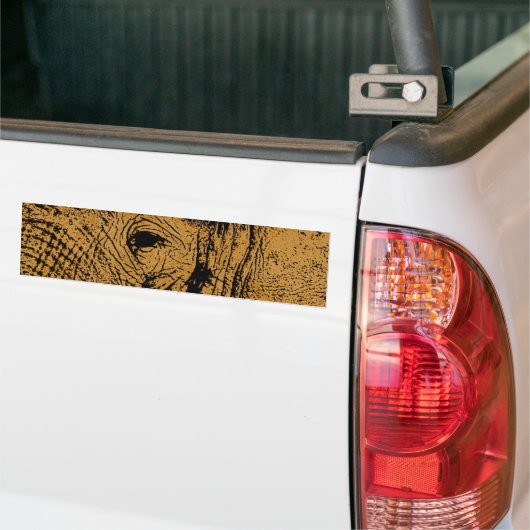 Elephant Eye Bumpersticker (Op Truck)