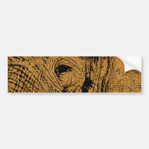 Elephant Eye Bumpersticker