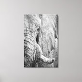 Elephant Eye Canvas Afdruk (Voorkant)