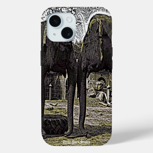 Elephant Eyes Case-Mate iPhone Case (Achterkant)