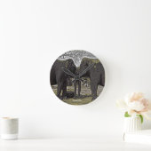 Elephant Eyes Ronde Klok (Huis)