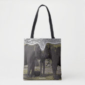 Elephant Eyes Tote Bag (Voorkant)