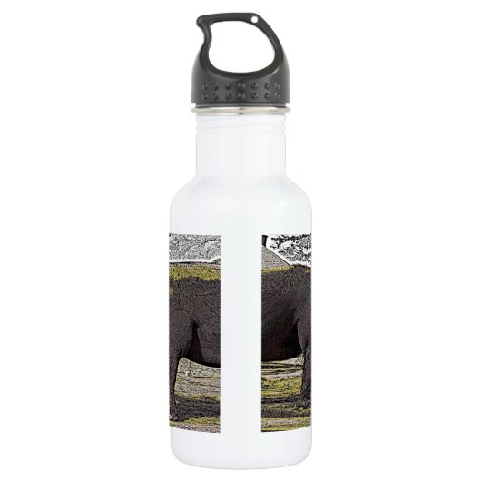 Elephant Eyes Waterfles (Achterkant)