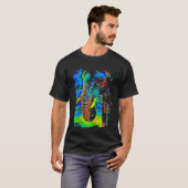 Elephant Face Pop Art T-shirt (Voorkant volledig)