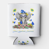 Elephant Faith Hope Love Down Syndroeness Blikjeskoeler (Voorkant)