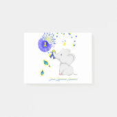 Elephant Faith Hope Love Down Syndroeness Post-it® Notes (Voorkant)