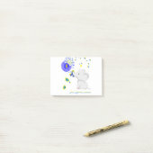 Elephant Faith Hope Love Down Syndroeness Post-it® Notes (Op bureau)