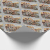 ELEPHANT FAMILIE CADEAUPAPIER (Hoek)