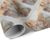 ELEPHANT FAMILIE CADEAUPAPIER (Rol Hoek)