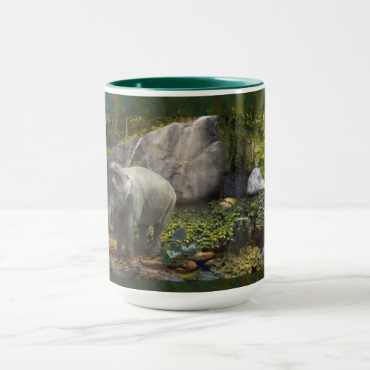 ELEPHANT FAMILIE "GROENE KAMER" MOK (Midden)