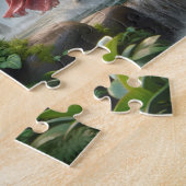 Elephant Family Jungle Waterfall Happy Time Legpuzzel (Zijkant)