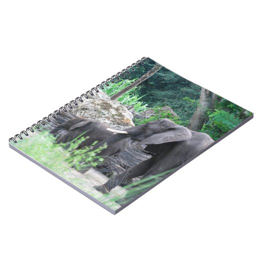 Elephant Family Notebook Notitieboek (Linkerzijde)