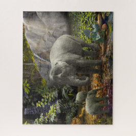 Elephant Family RAIN FOREST PARTY Legpuzzel