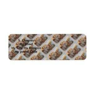 ELEPHANT FAMILY Return-adres Etiket