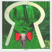 Elephant Fantasy Sticker (Vel)
