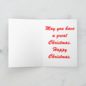 Elephant Feestdagen Kaart (Binnen)