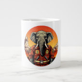 Elephant Firefighter Grote Koffiekop (Voorkant)