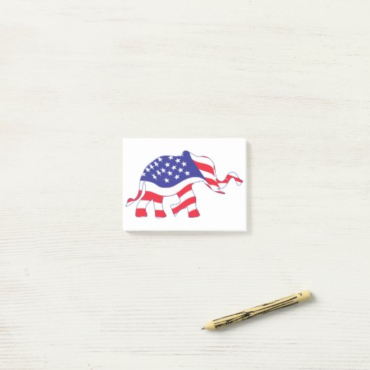 Elephant-FLAG Post-it® Notes (Op bureau)