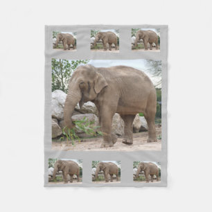 Elephant Fleece Blanket