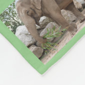 Elephant Fleece Blanket Deken (Hoek)